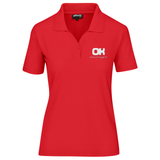 MENS/LADIES BASIC PIQUE GOLF SHIRT - RED